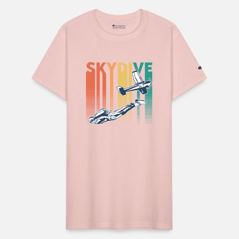 Skydiving Skydive Retro Vintage