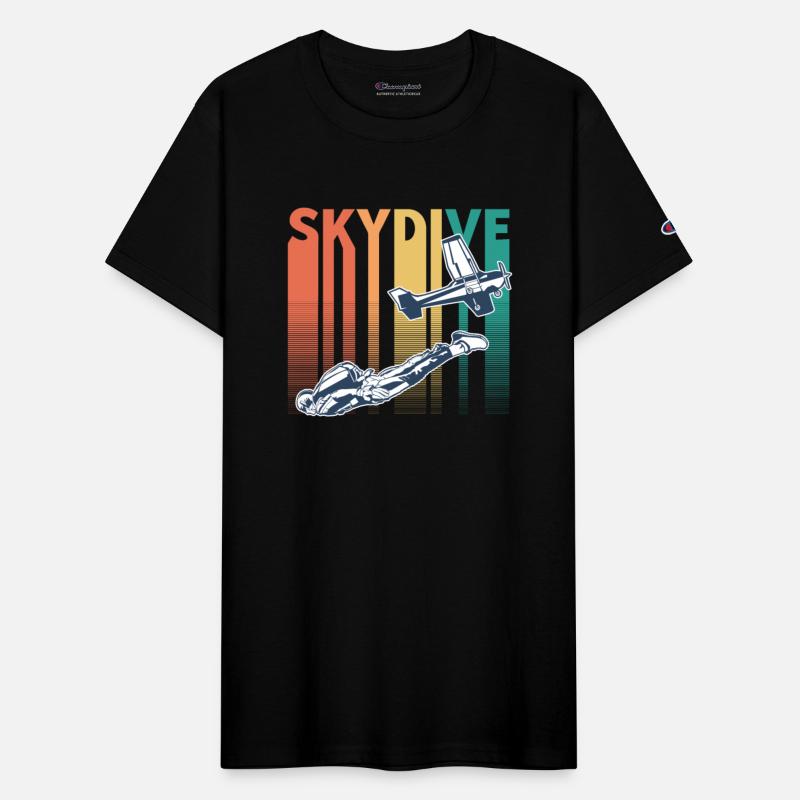 Skydiving Skydive Retro Vintage
