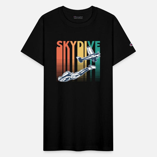 Skydiving Skydive Retro Vintage