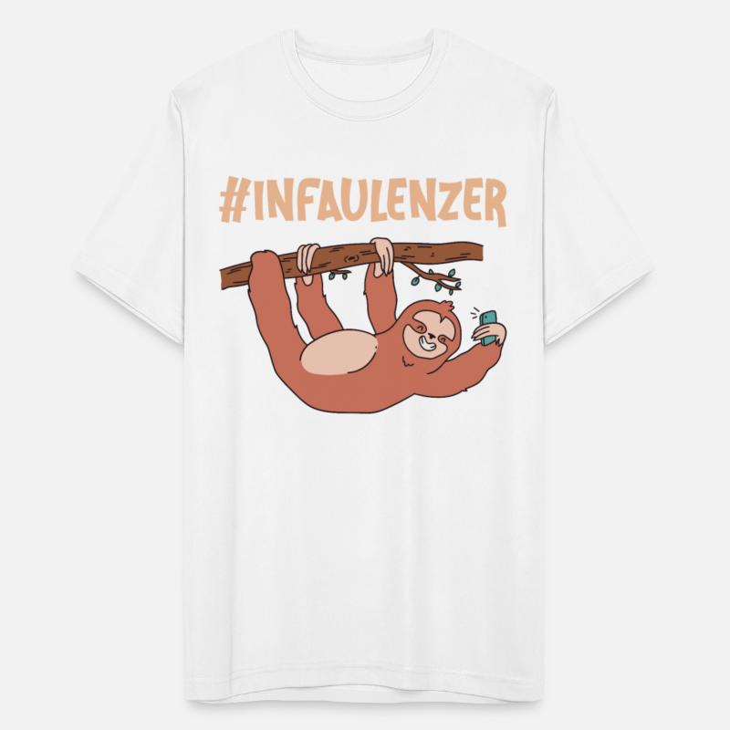 Sloth With Cell Phone Infaulenzer Influencer Funny