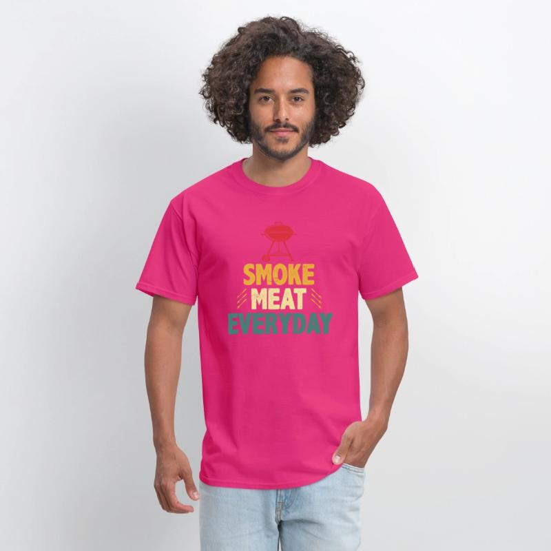 Smoke Meat Everyday Barbeque Lover BBQ Grillmaster