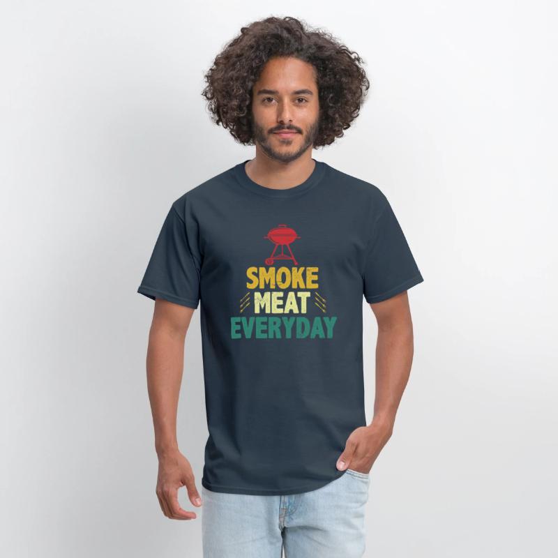 Smoke Meat Everyday Barbeque Lover BBQ Grillmaster