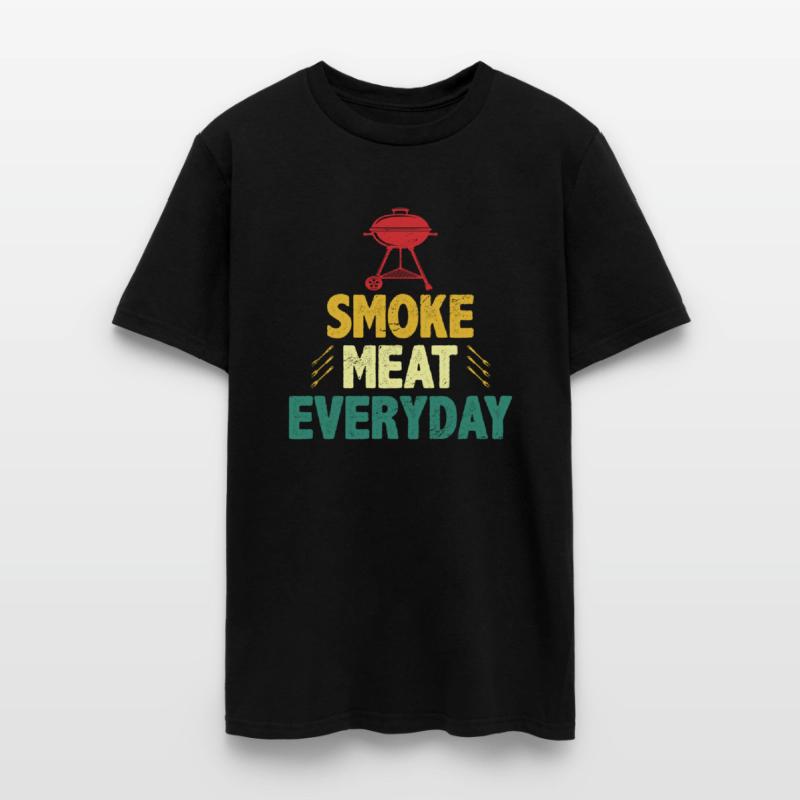 Smoke Meat Everyday Barbeque Lover BBQ Grillmaster