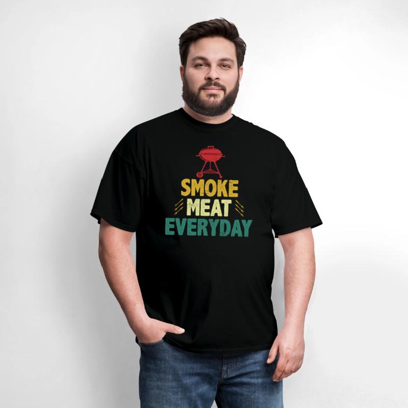 Smoke Meat Everyday Barbeque Lover BBQ Grillmaster