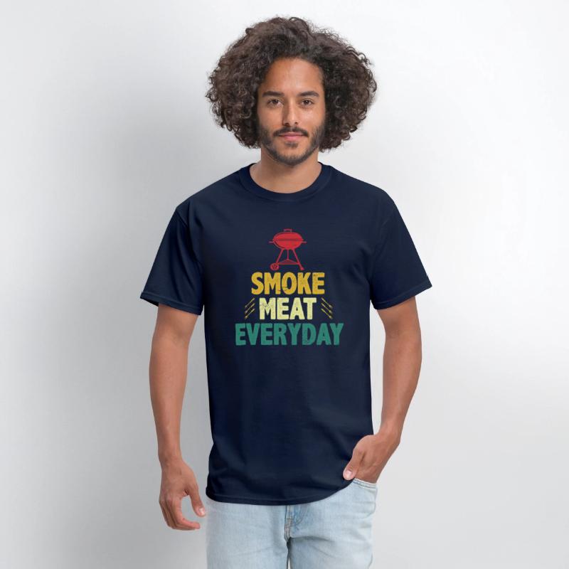 Smoke Meat Everyday Barbeque Lover BBQ Grillmaster