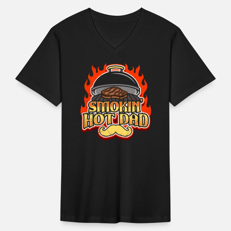 SMOKING HOT DAD Meat Lovers Funny Daddy