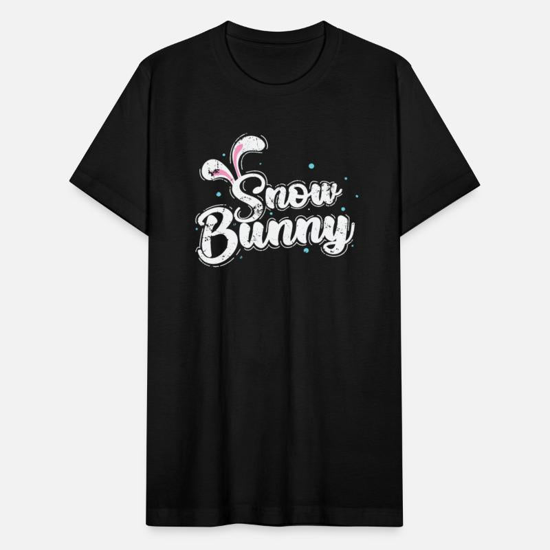 Snow Bunny Snow Winter Season Tobogganing