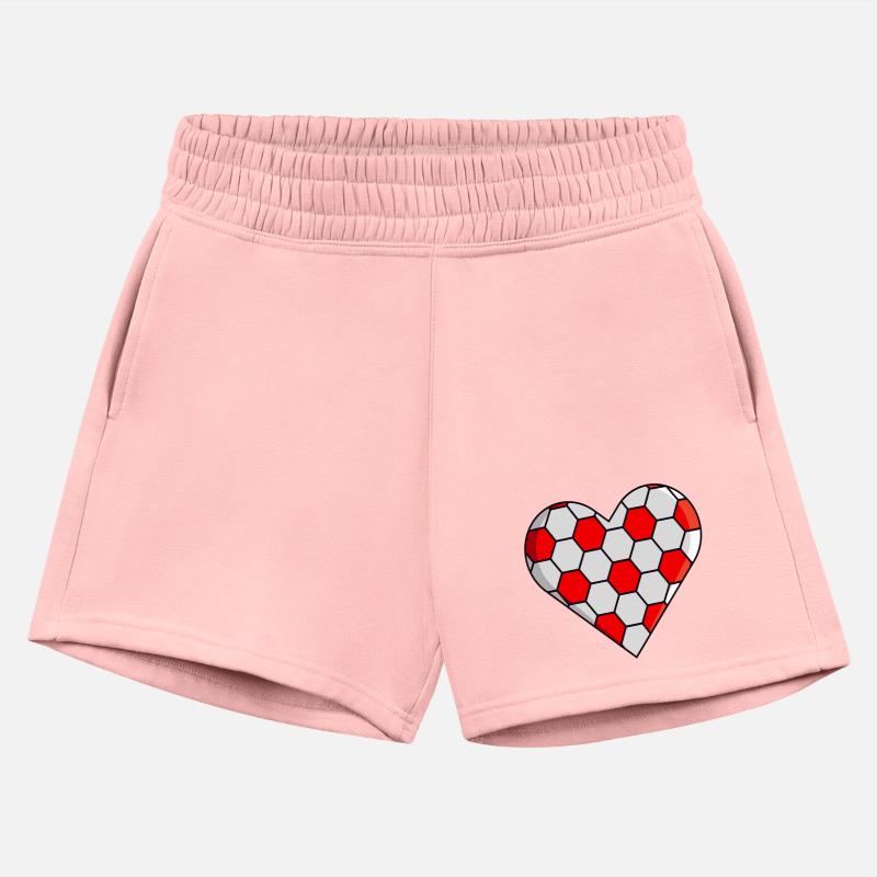 Soccer Ball And Heart For Soccer Sport Lovers