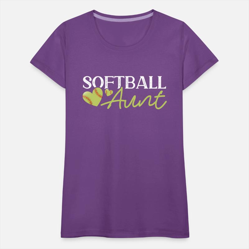 Softball Aunt - Pitcher Softball Player Catcher