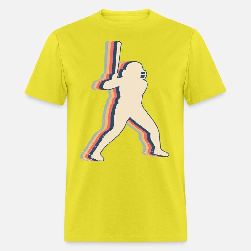 Softball Player Team Coach Trainer Retro Line Art
