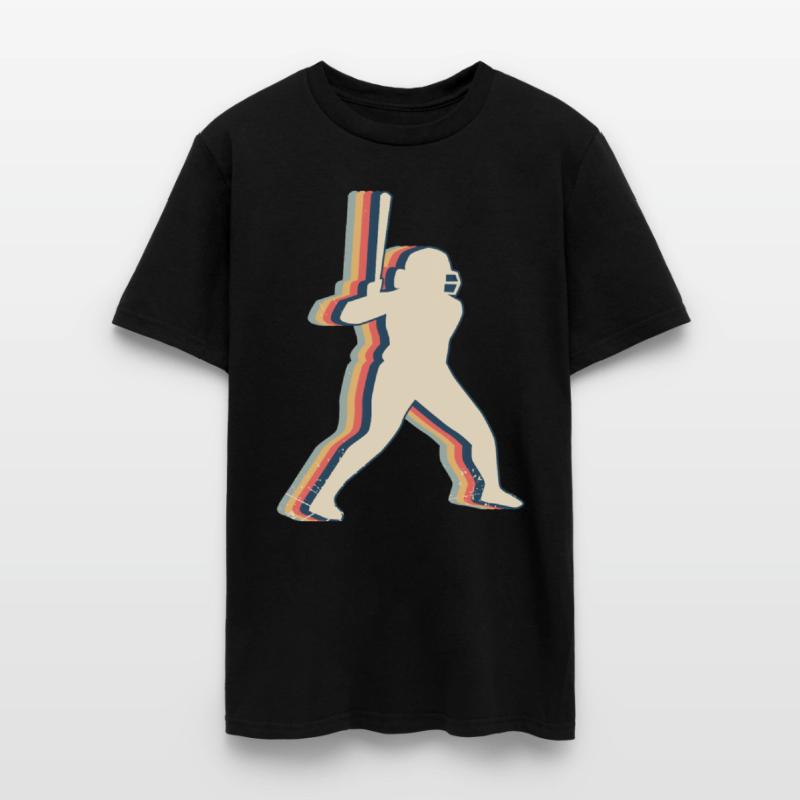 Softball Player Team Coach Trainer Retro Line Art