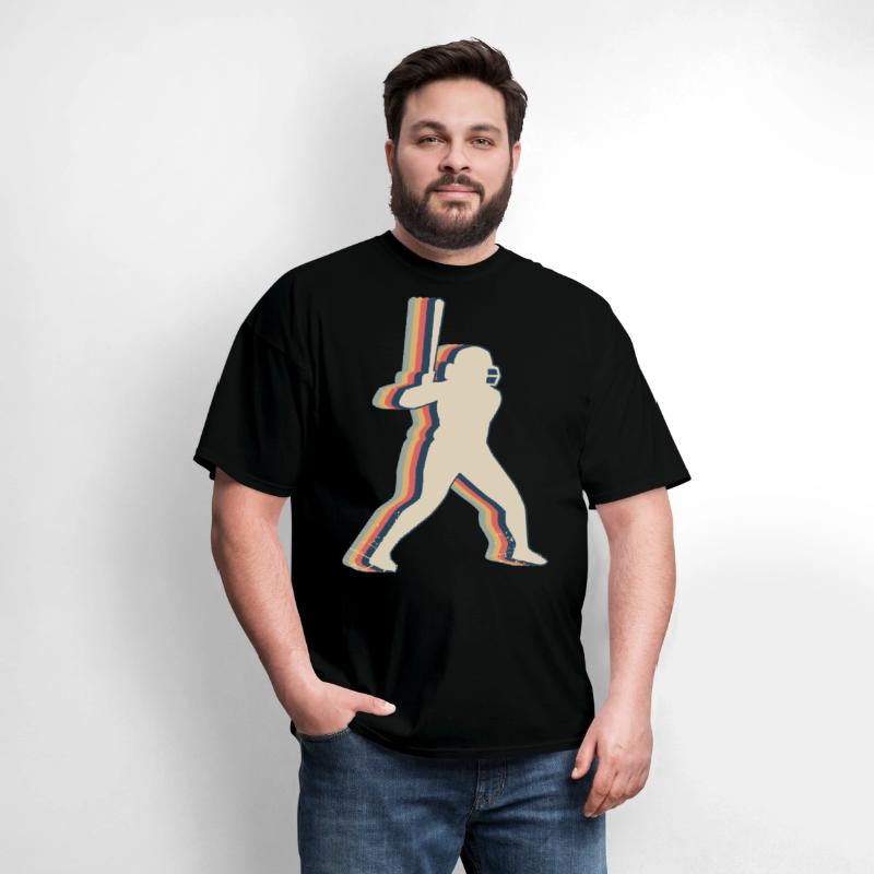 Softball Player Team Coach Trainer Retro Line Art