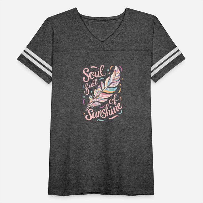 Soul Full of Sunshine Artistic Feather