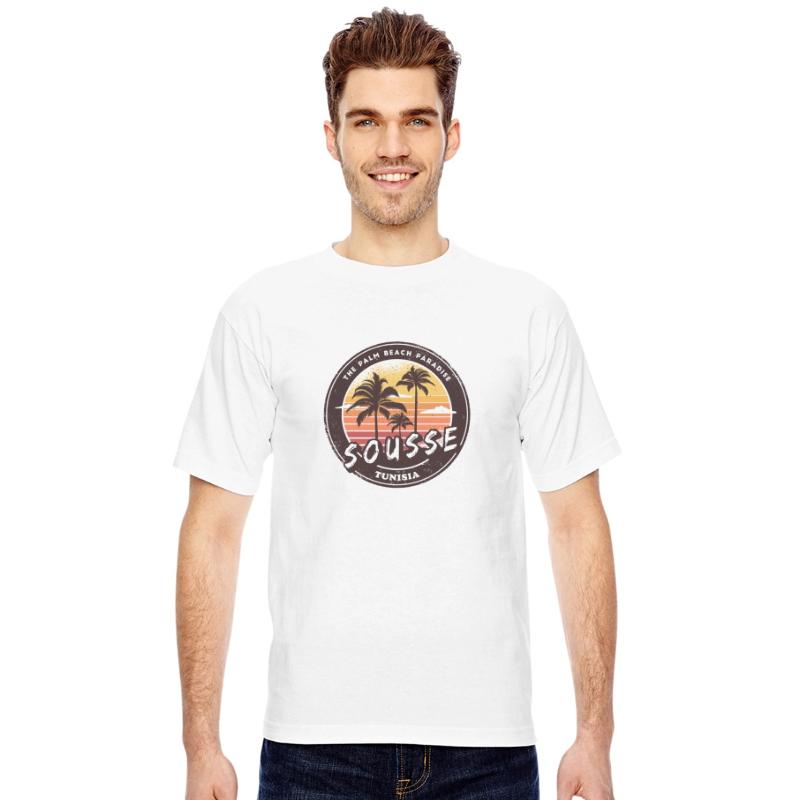 Sousse Palmen Vintage Design