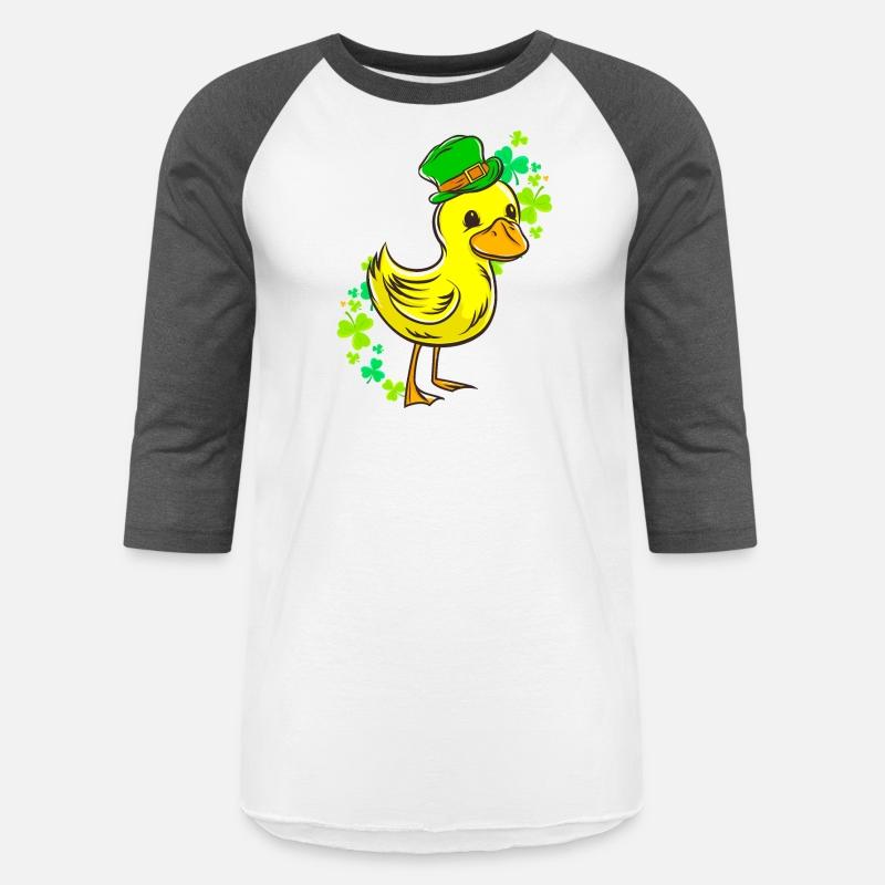 St Patrick's Day Cute Duckling