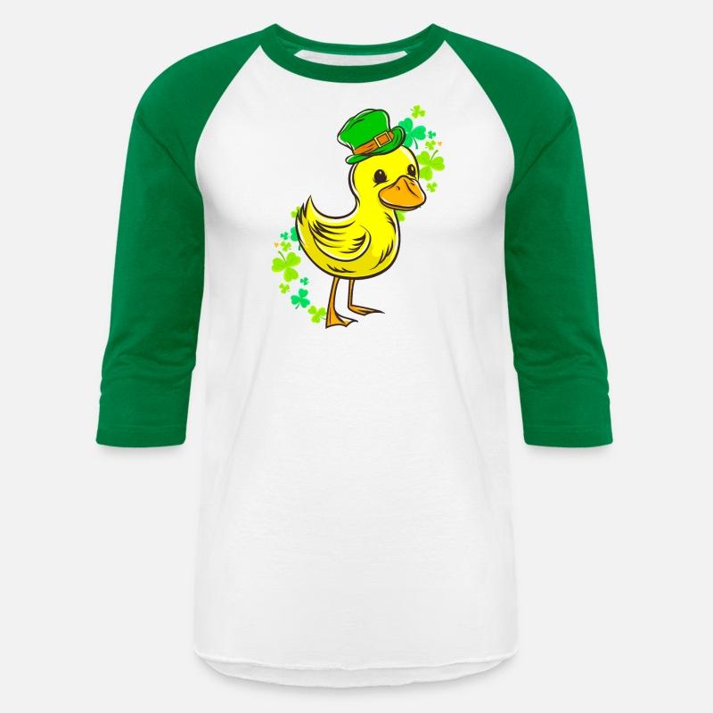 St Patrick's Day Cute Duckling