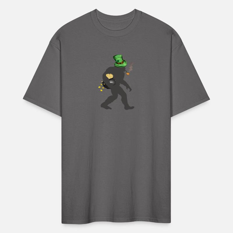 St Patrick'S Day Lucky Bigfoot Carrying Pot Of