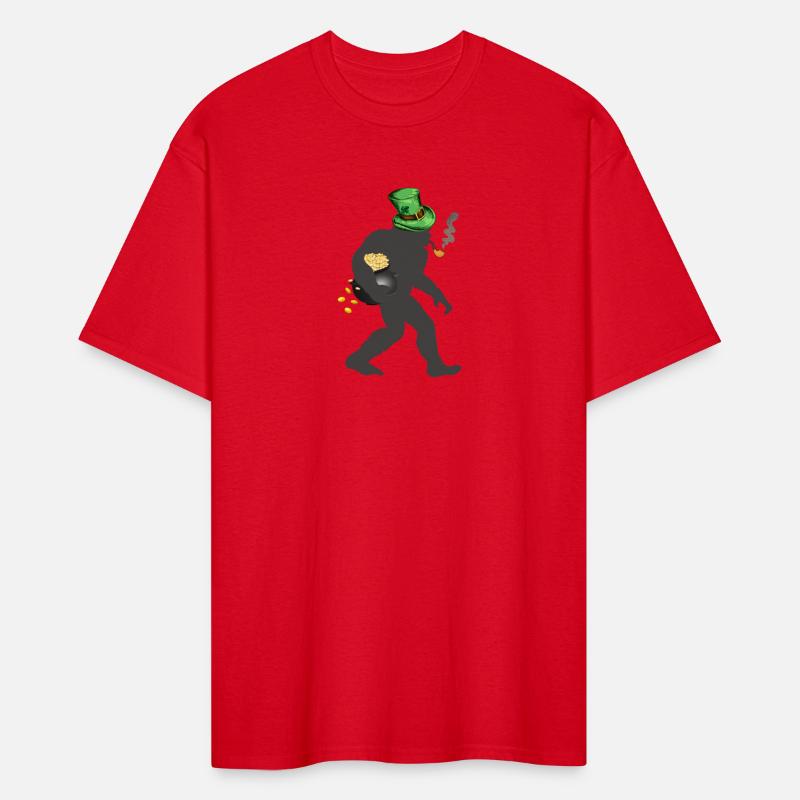 St Patrick'S Day Lucky Bigfoot Carrying Pot Of