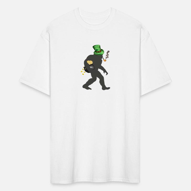 St Patrick'S Day Lucky Bigfoot Carrying Pot Of