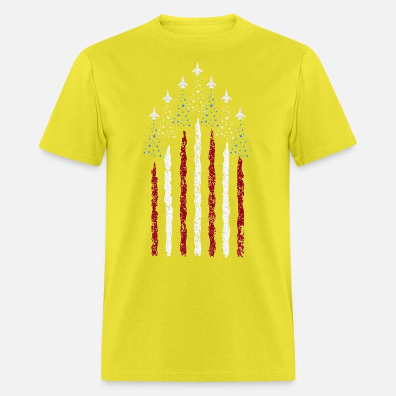 Stars Red White Blue USA Fighter Jets 4th of July