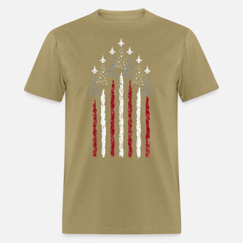 Stars Red White Blue USA Fighter Jets 4th of July