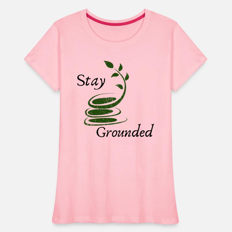 Stay grounded graphic t-shirt