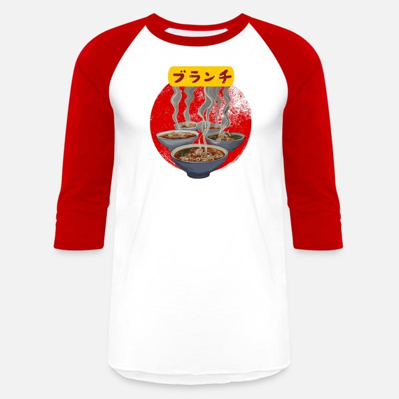 steaming ramen in Japanese text