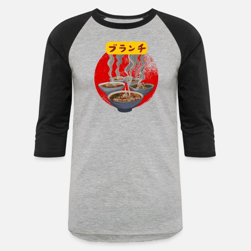 steaming ramen in Japanese text