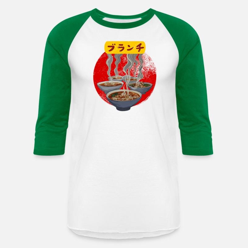 steaming ramen in Japanese text