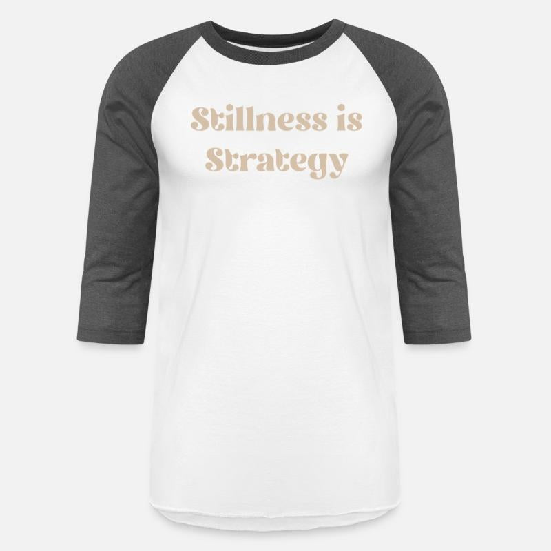 Stillness is Strategy – Calm Focus Quote Design