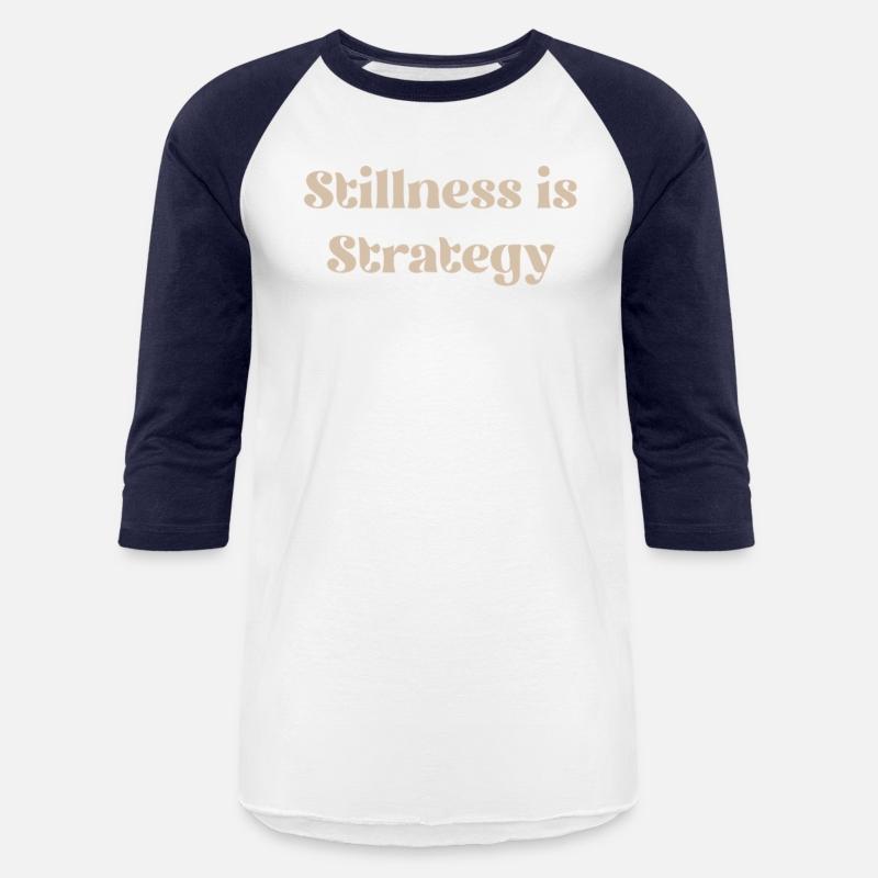 Stillness is Strategy – Calm Focus Quote Design