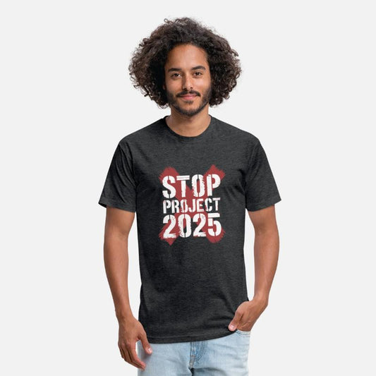 Stop Project 2025 Anti US politics Tees Statement