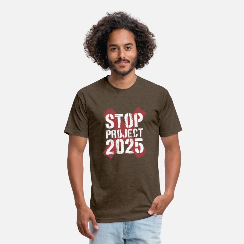 Stop Project 2025 Anti US politics Tees Statement