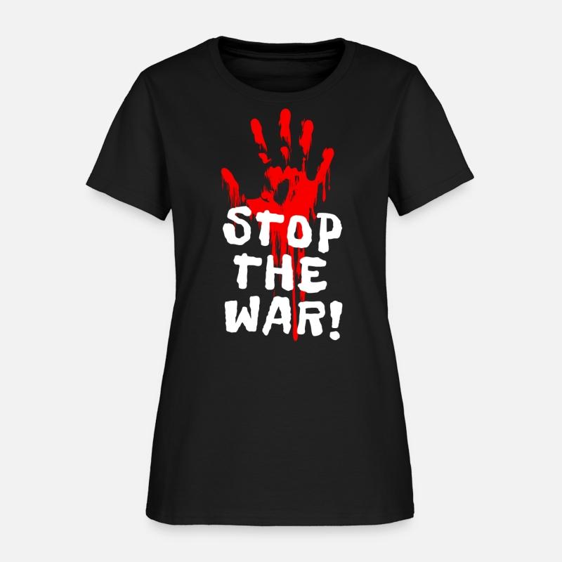 STOP THE WAR - Anti-war + against war
