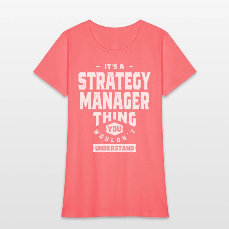 Strategy Manager Gift Funny Job Title Profession