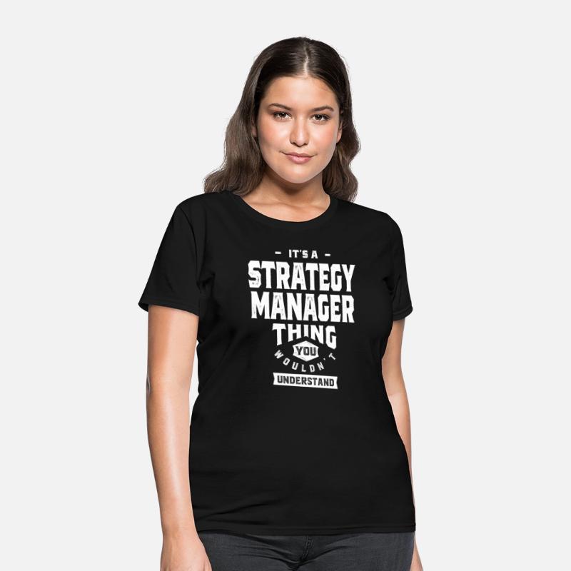 Strategy Manager Gift Funny Job Title Profession