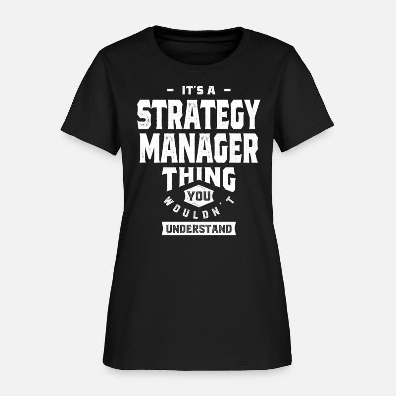 Strategy Manager Gift Funny Job Title Profession