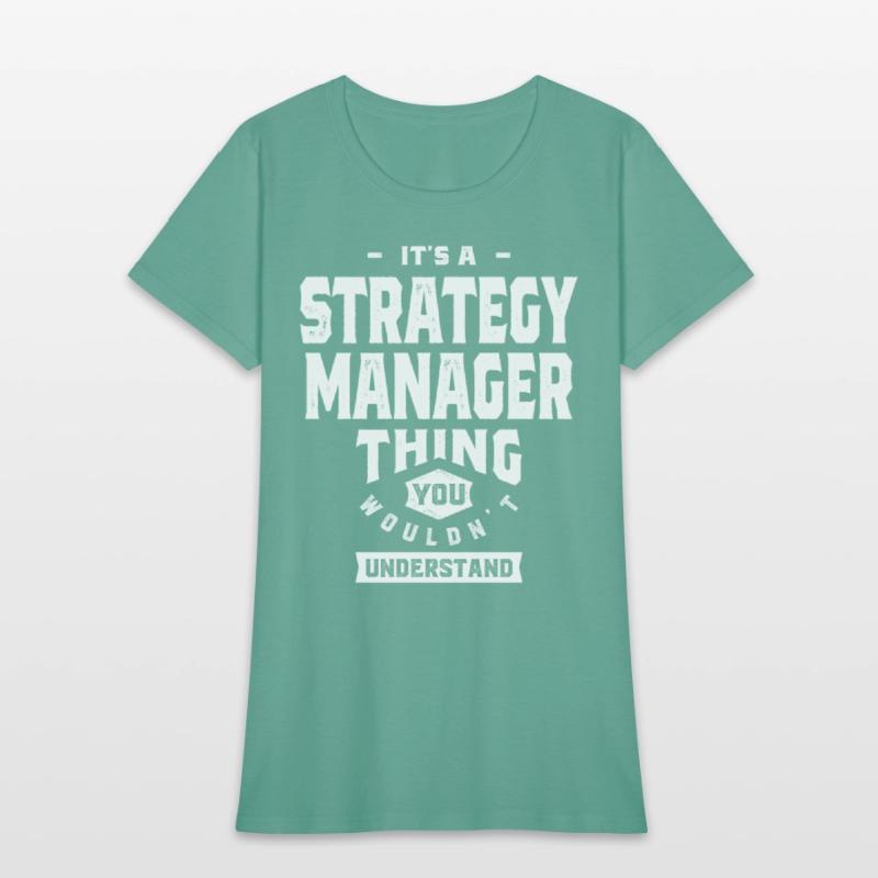Strategy Manager Gift Funny Job Title Profession