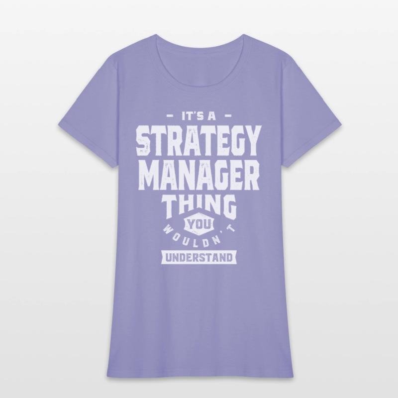 Strategy Manager Gift Funny Job Title Profession