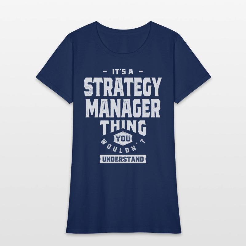 Strategy Manager Gift Funny Job Title Profession