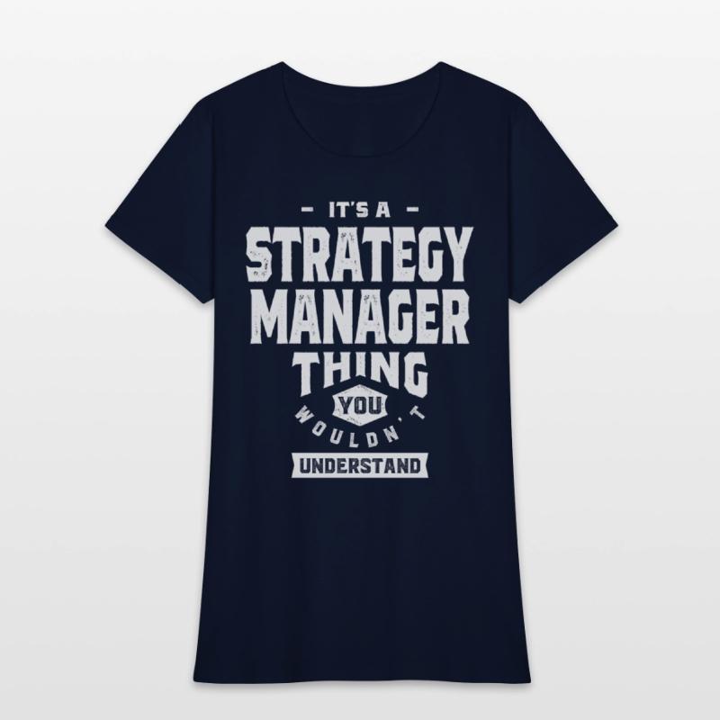 Strategy Manager Gift Funny Job Title Profession