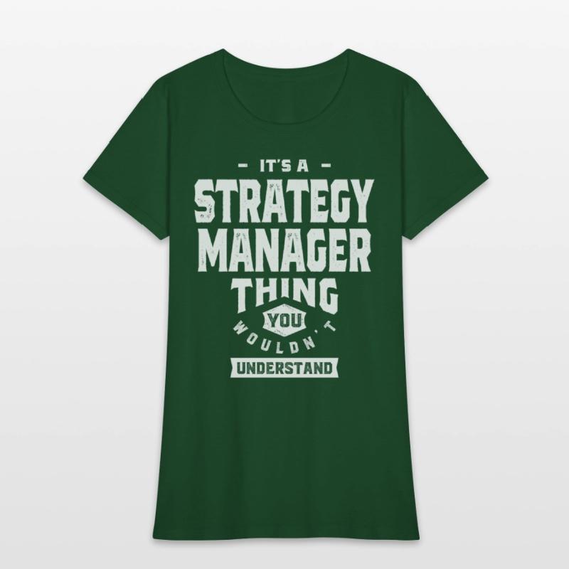Strategy Manager Gift Funny Job Title Profession