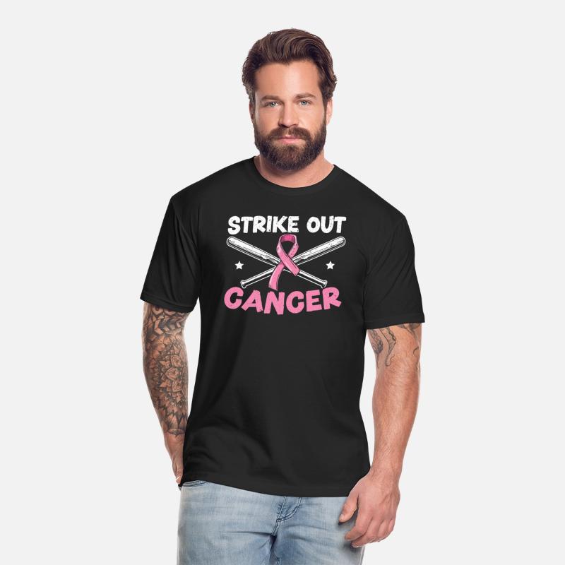 Strike Out Cancer Baseball Player Breast Cancer