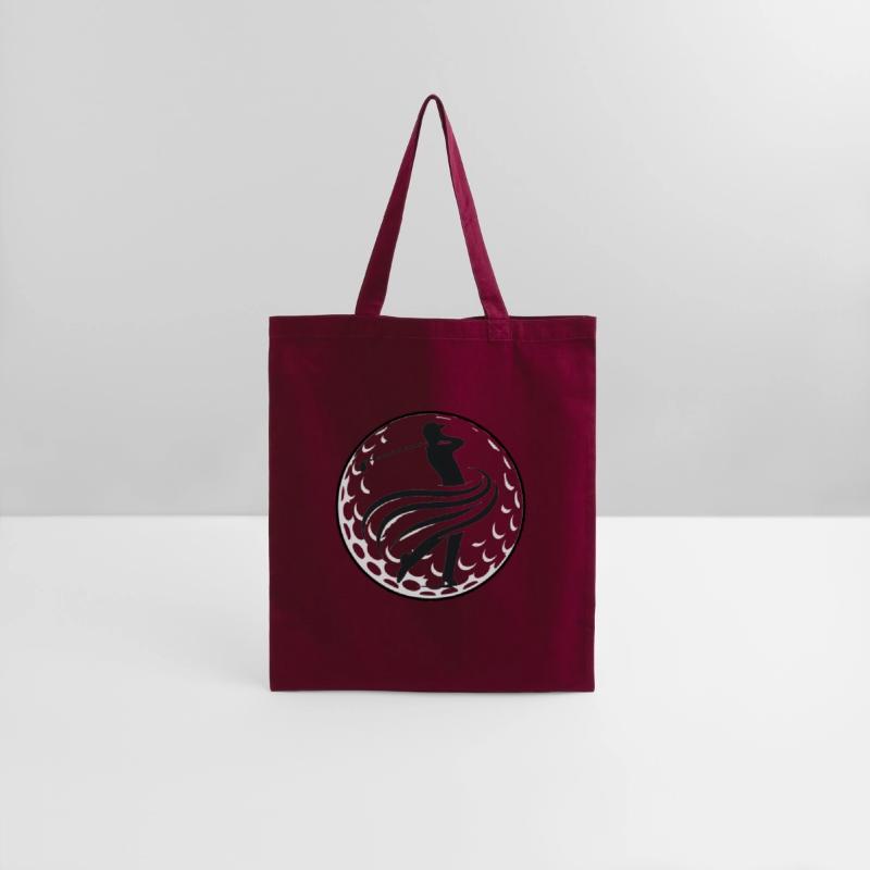 Stylish Golfer Silhouette