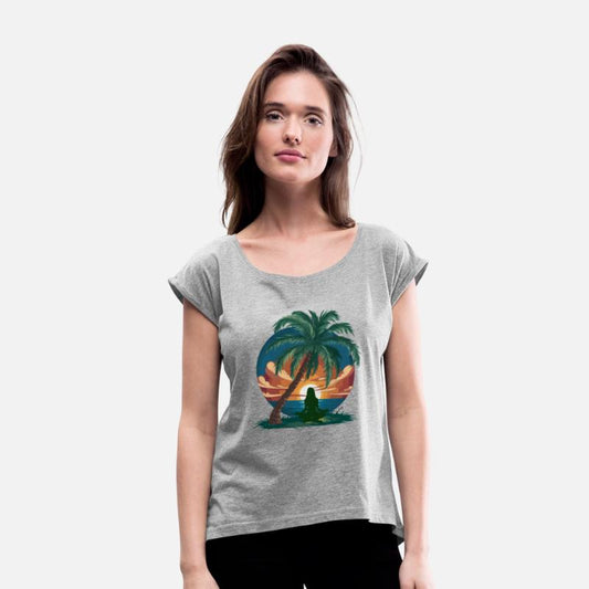 Summer holidays yoga beach