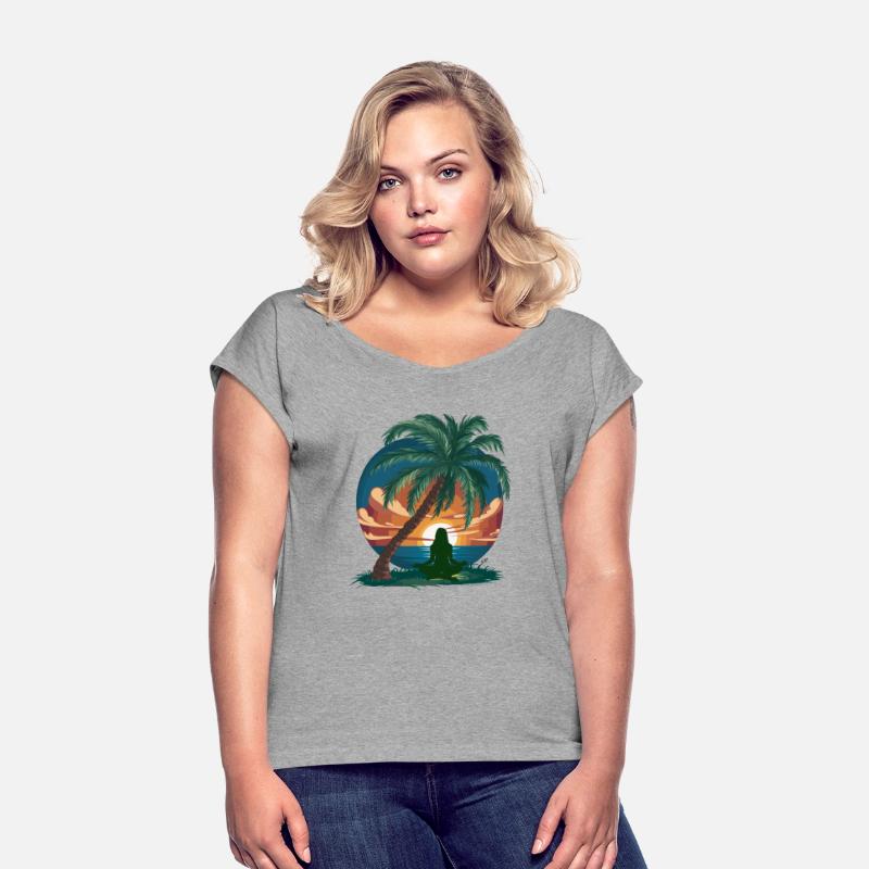 Summer holidays yoga beach