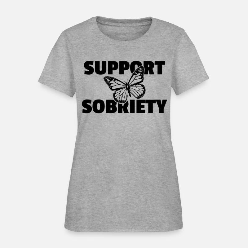 Support Sobriety Butterfly Alcoholics Aa Na