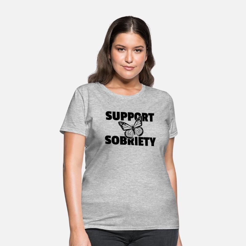 Support Sobriety Butterfly Alcoholics Aa Na