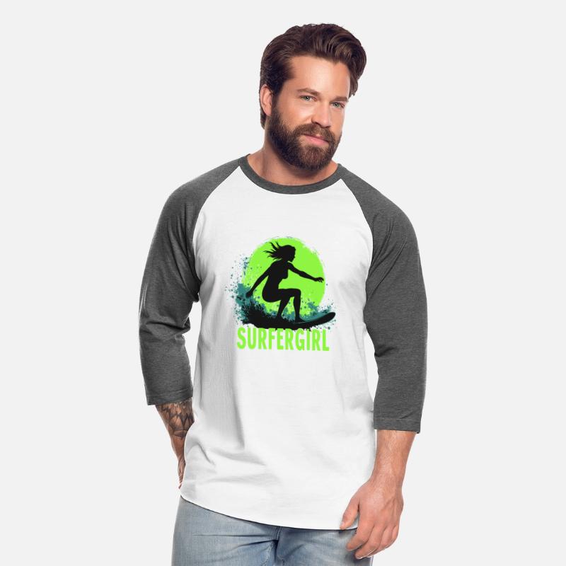 Surfer Girl Female Surfer Surfing Waves