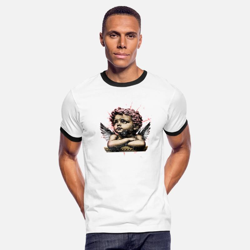 Surreal Gothic Angel – Grunge Vintage Distressed